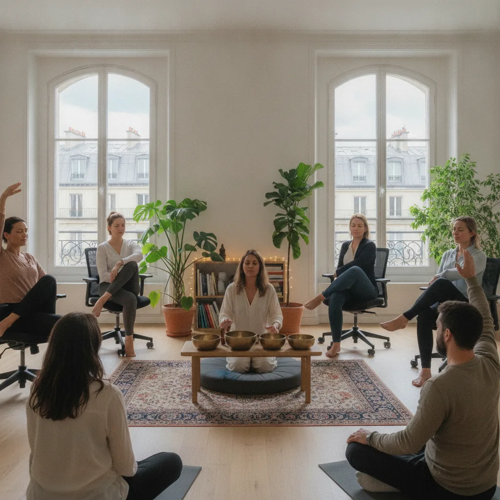 Atelier bien-être en entreprise à Paris – 5 idées 2026